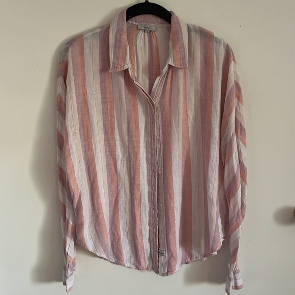 Rails Alyssa Top In Dusk Stripe - L - Picture 3 of 6